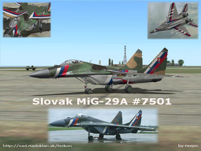 Mig-29A \'Slovakian #7501\'