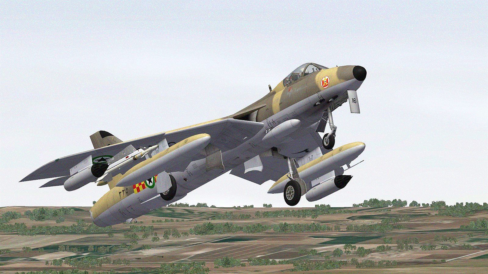 Hawker Hunter FG Mk.61 - Dhimari Air Force