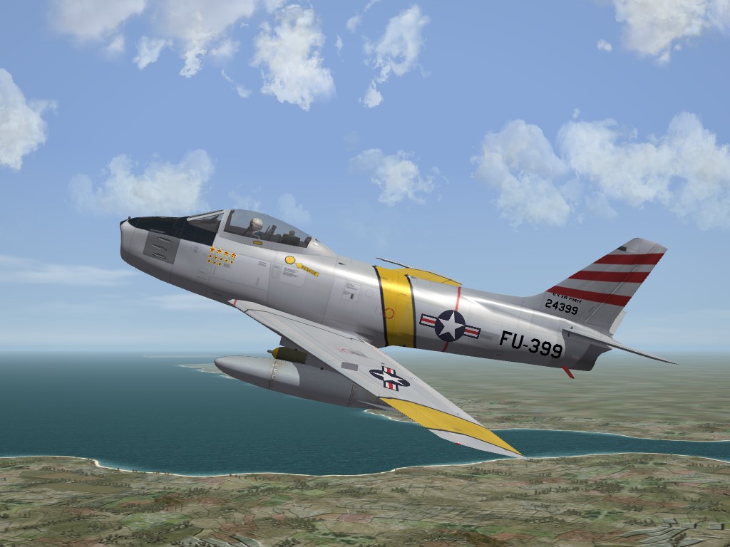 SF2 KAW F-86F Sabre Fighter-Bomber Units Skin Pak