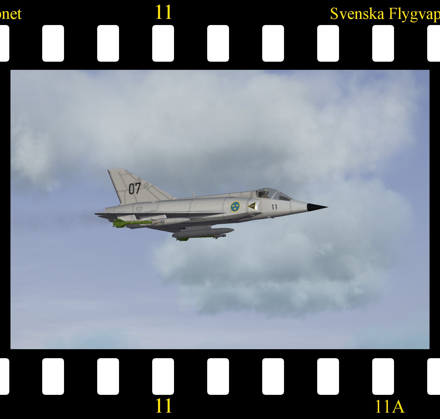 [Fictional] Saab J 36C Sparvhök