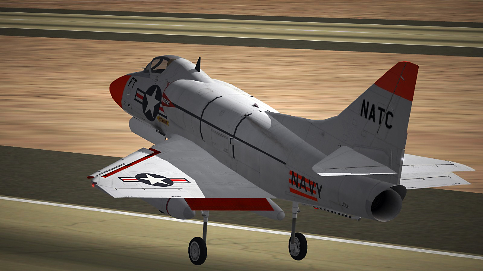 NATC A4D (A-4A) Skyhawk