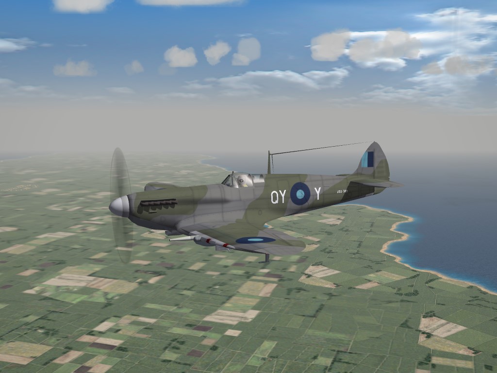 SF2 WW2 Spitfire Mk.VIII, RAAF PTO by Mod Mafia/TMF -v2