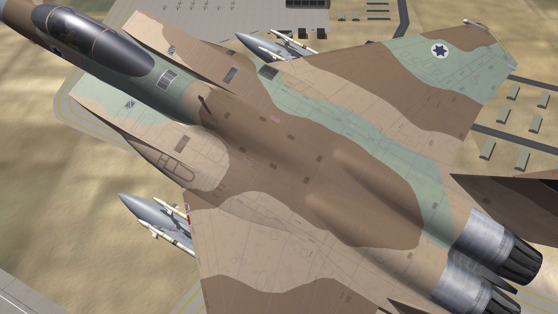 SF2 F-15A_BAZ IDF 'What-If' Camo Skin Upgrade