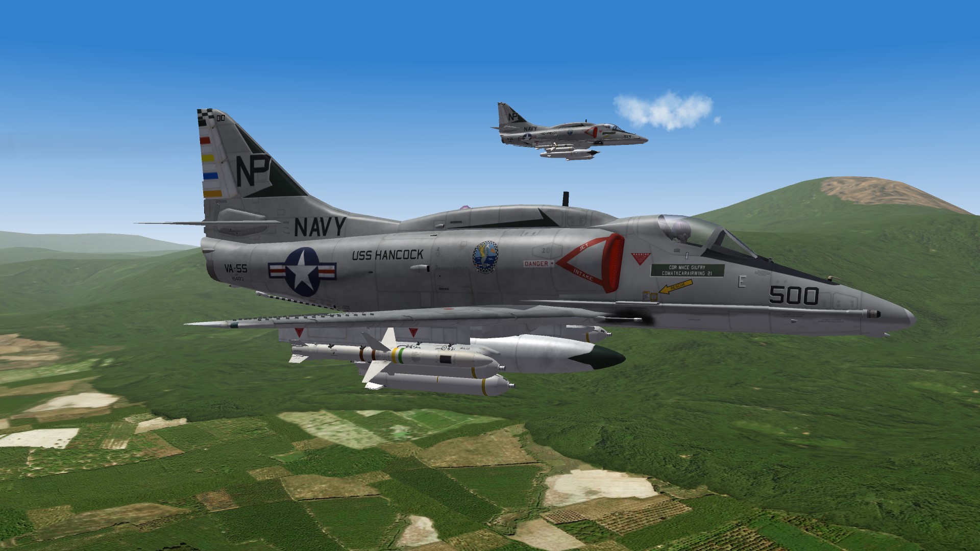 SF2 Scooters! Vol.1 - Skinpack for TW A-4 Skyhawks