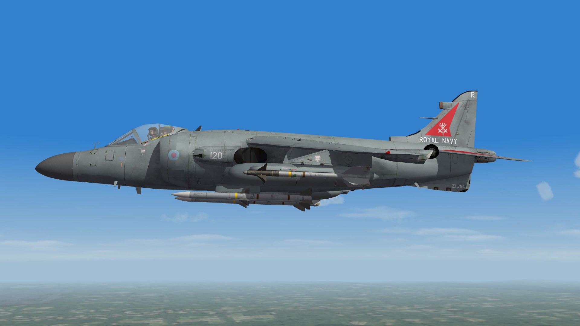 Sea Harrier FRS.2 AMRAAM station update/ correction