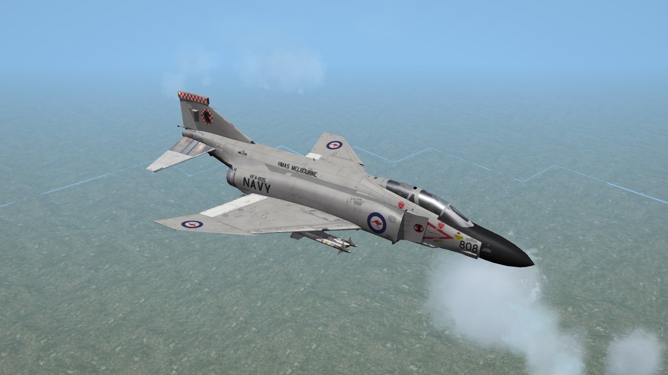 F-4K Phantom II - Royal Australian Navy - US style skins