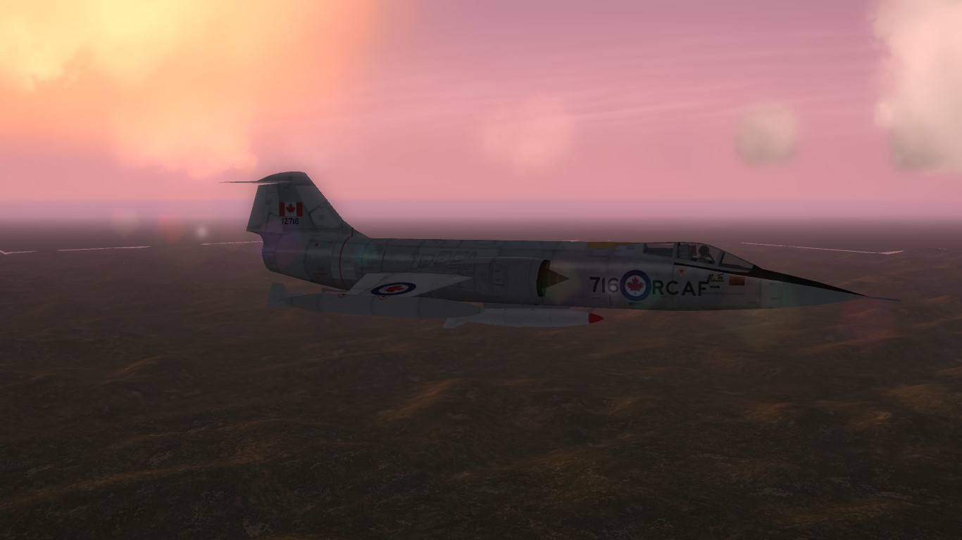 Canadair CF-104 Starfighter skins