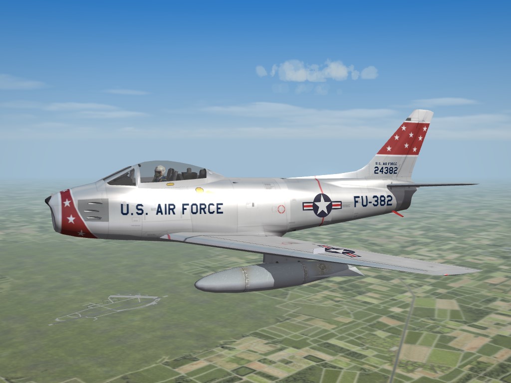 SF2:E F-86F-40 Sabre, USAFE Skin Pak Part 3