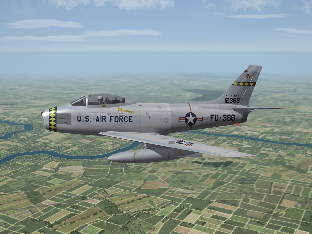 SF2 F-86F-40 Sabre, USAFE Part 1 Fix-It Skin Pak