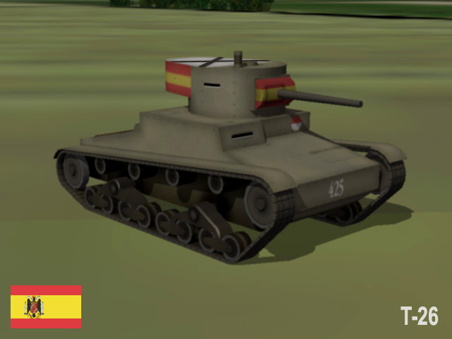 Spanish Civil War, Tanks & Armored Cars