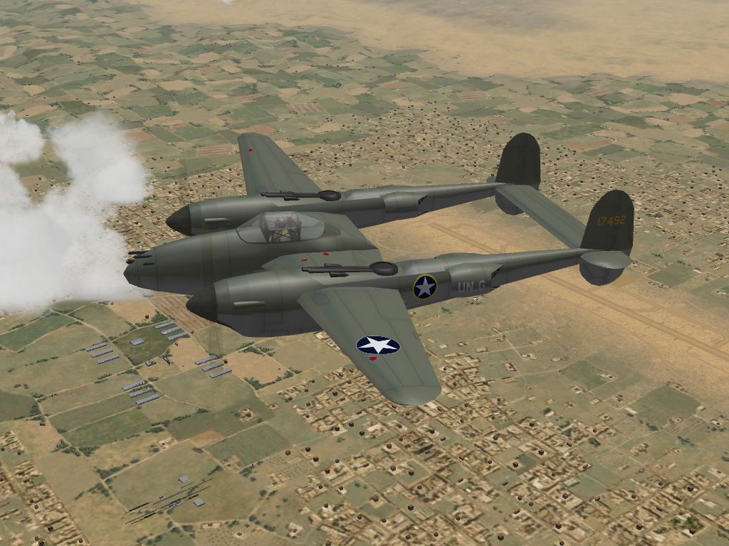 P-38F Lighting, 94th FS, MTO 42-43