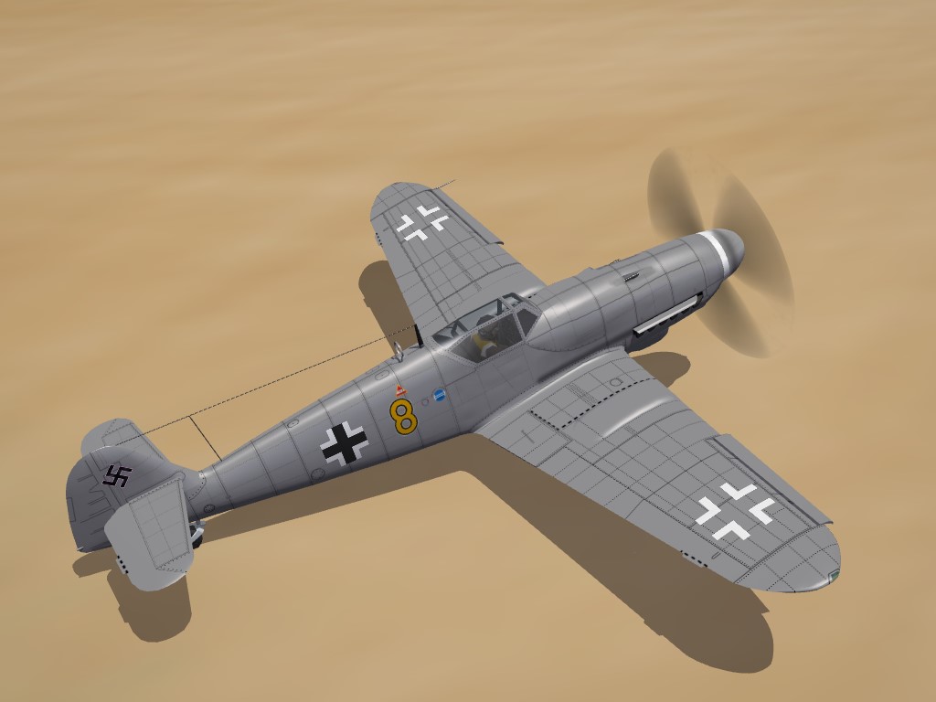 SF2 WW2 DLC #28 S-99 (Bf-109G) Mod Pak