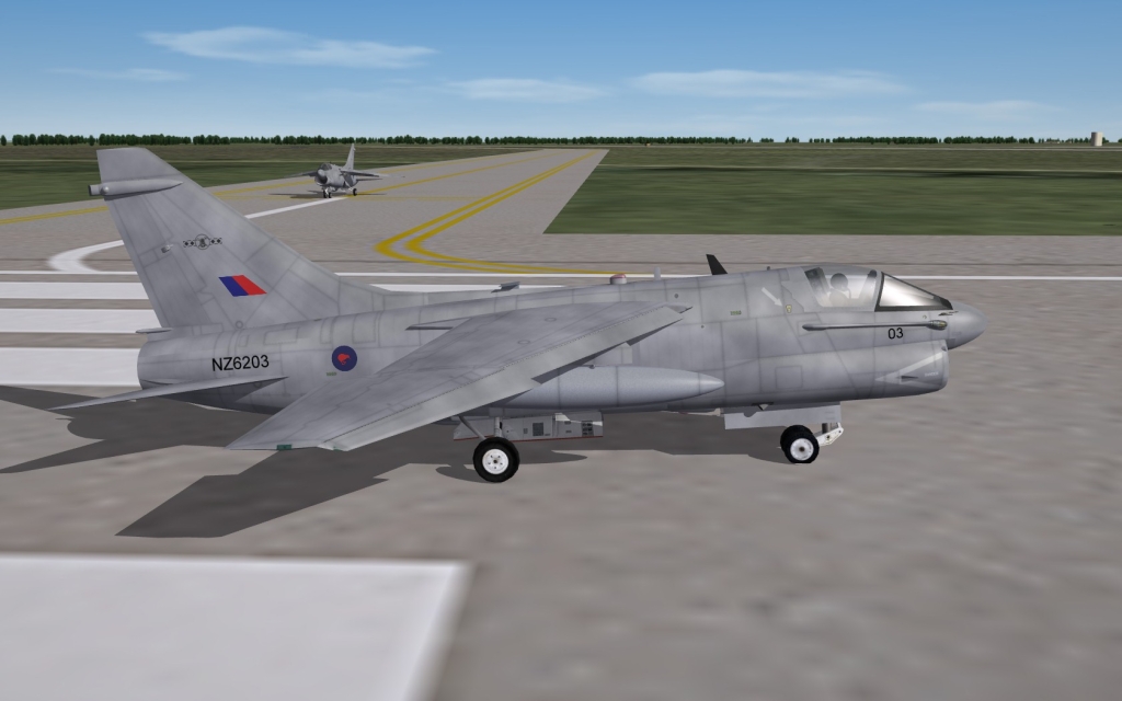 Fictional ‘What if’ Royal New Zealand Air Force A-7 Corsair II Skins