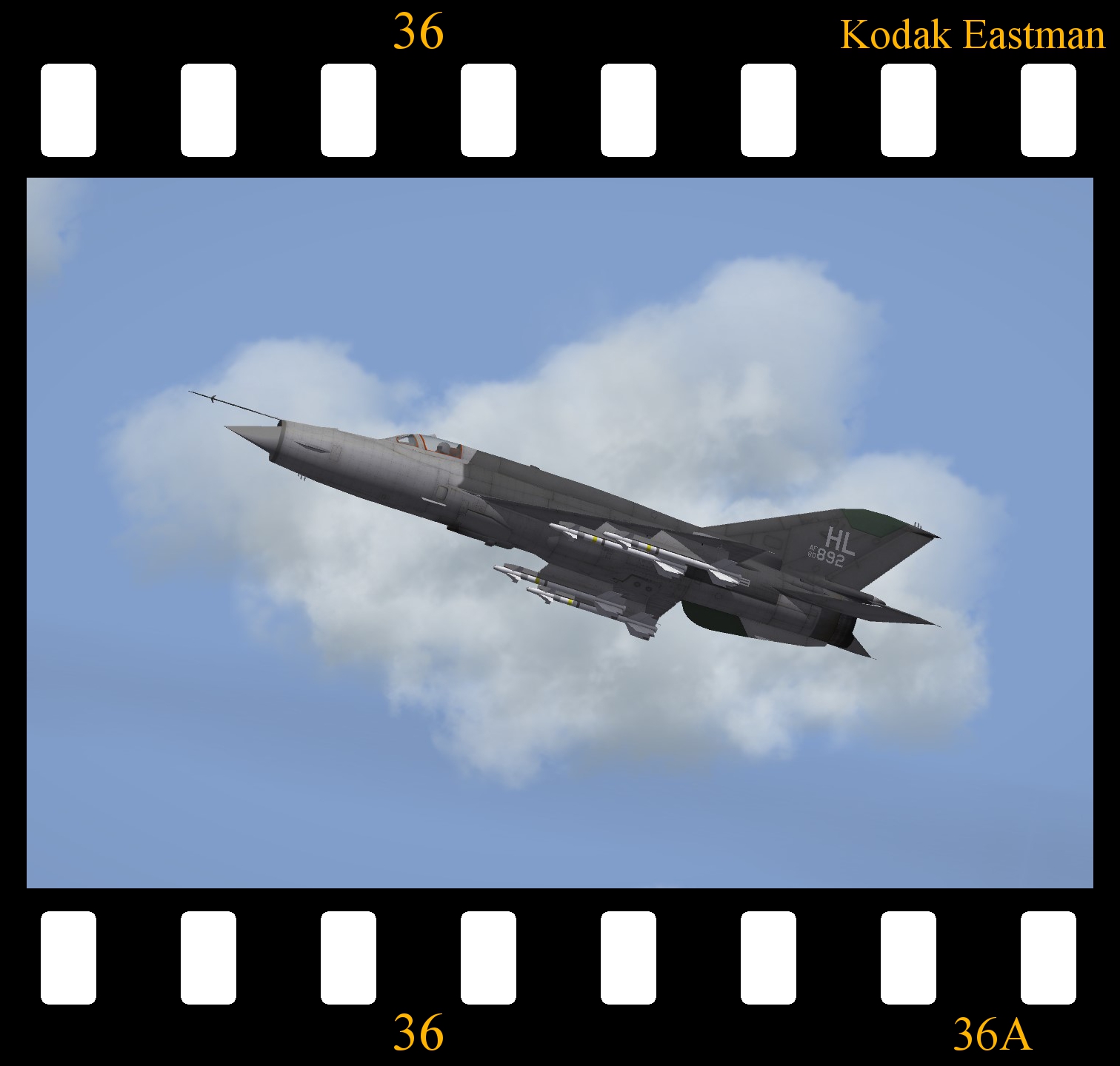 [Fictional] Mikoyan MiG-21bis Croatia (Two-Tone Grey)