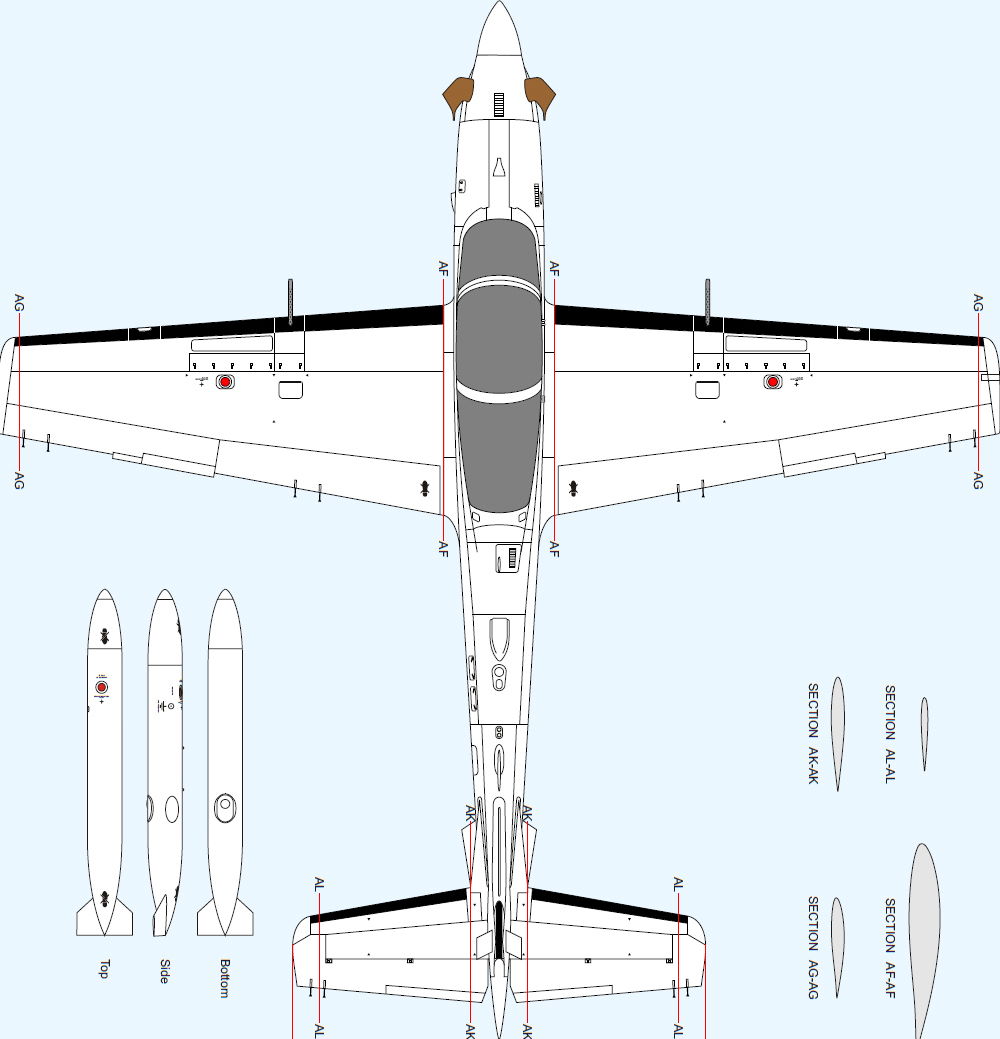 Embraer Tucano 3Ds Max