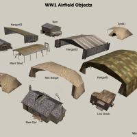 WW1 Airfield Objects