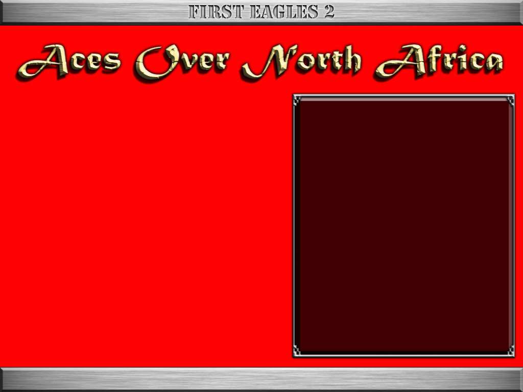 FE2 "Aces Over North Africa" PhotoShop 1024x768 Menu Templates