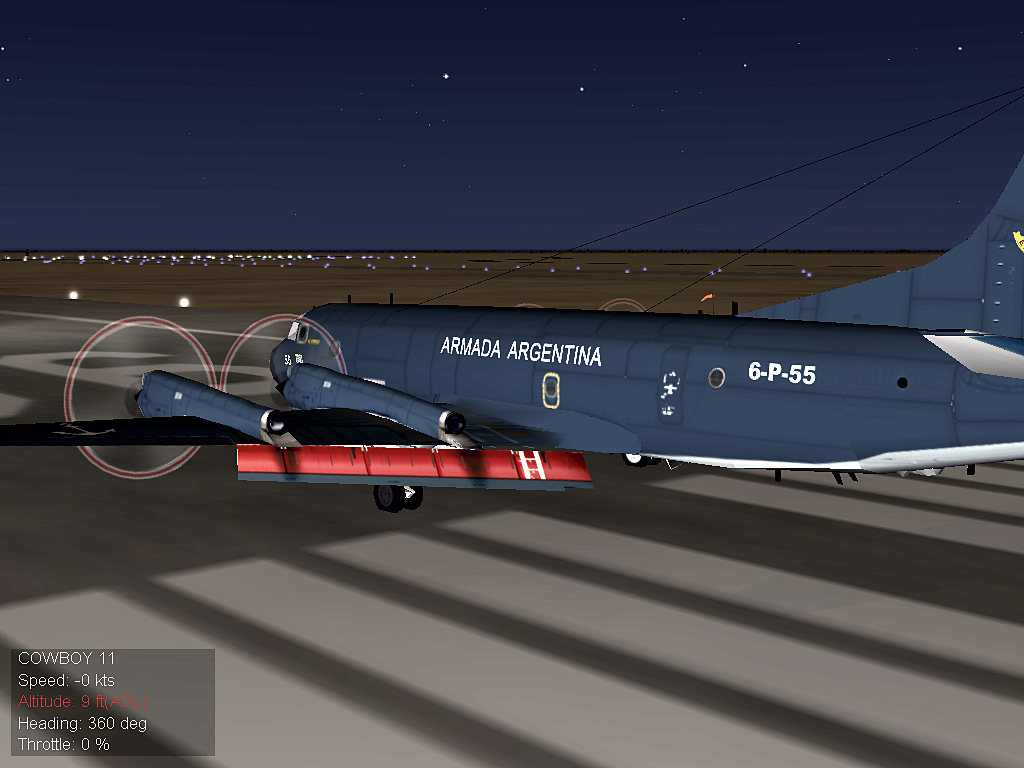 ARA Blue Repainted for P-3C Orion Armada Argentina