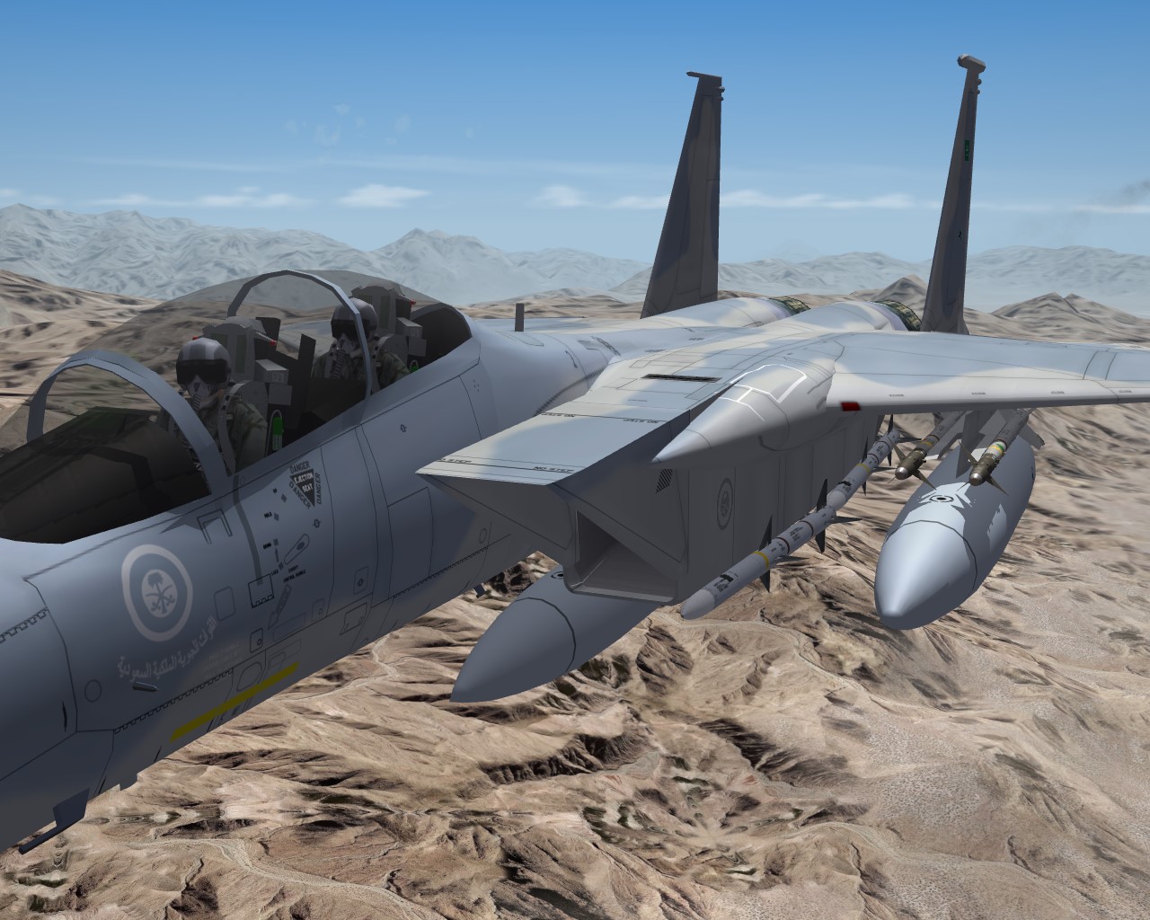 SF2 F-15C/D/S Hi-Rez 4096x Royal Saudi Air Force Skins