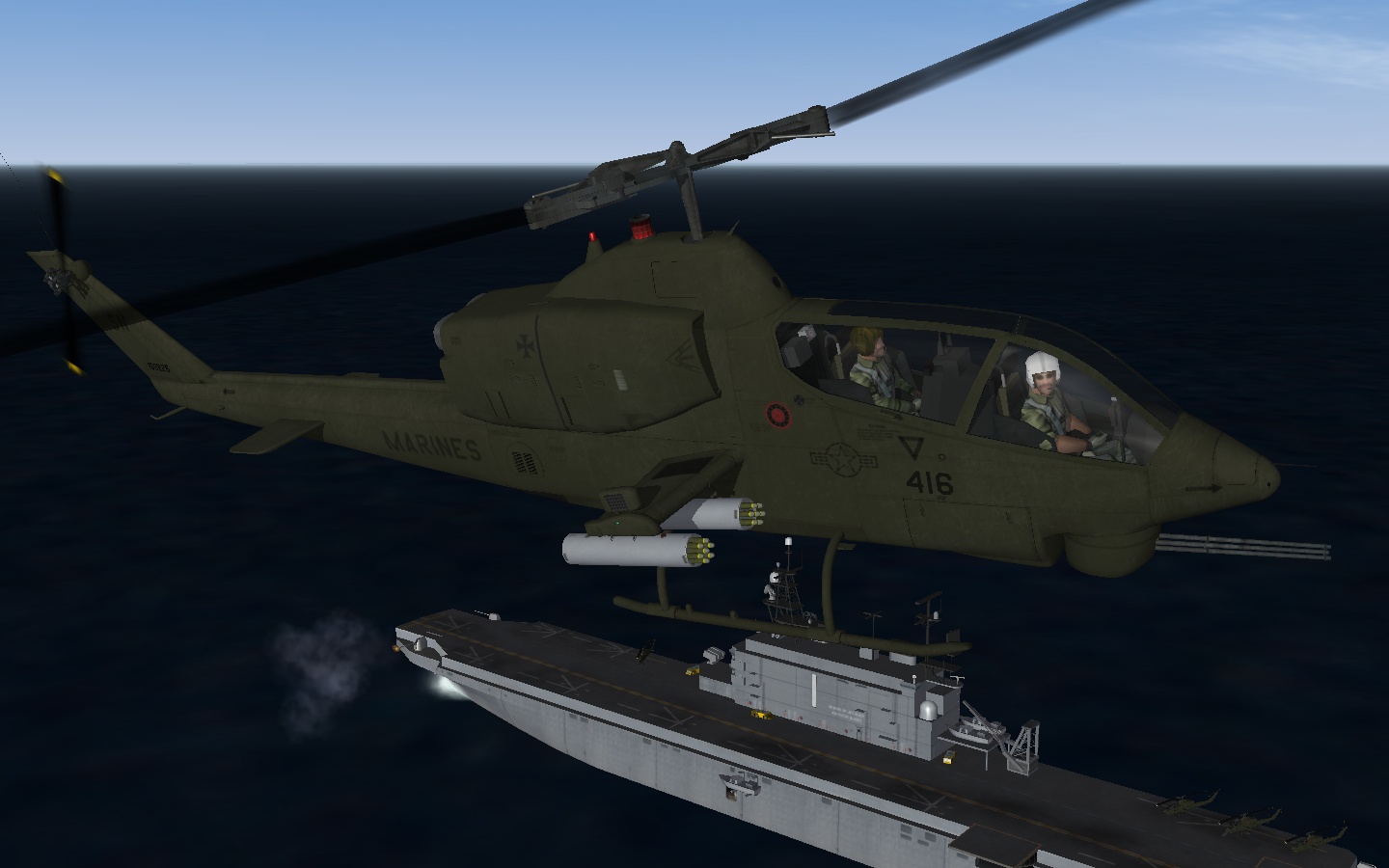 AH-1J SeaCobra Over the Seven Seas ver.2016