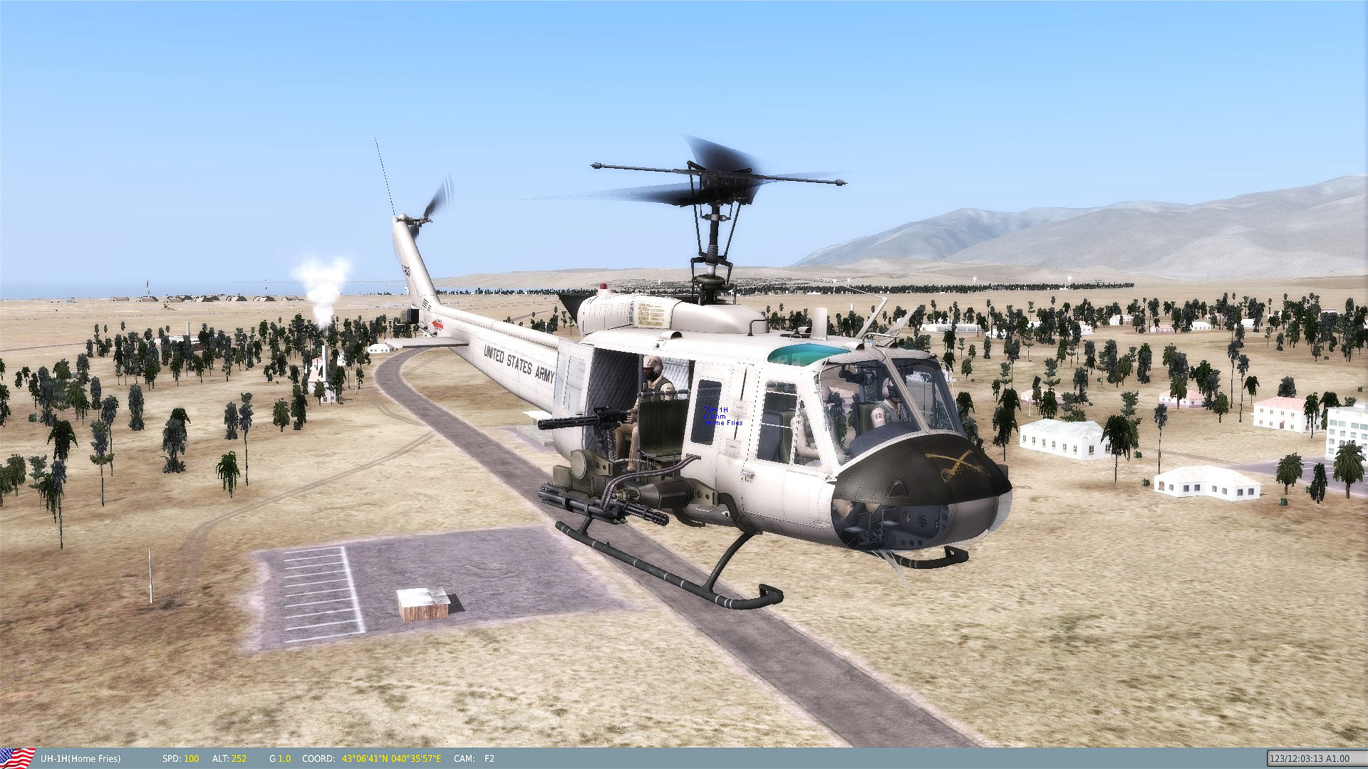 UH-1H US Army Desert Skins