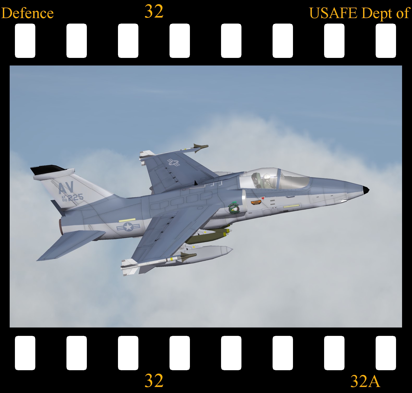 Fairchild A-14A Thunderfire (USAF AMX)