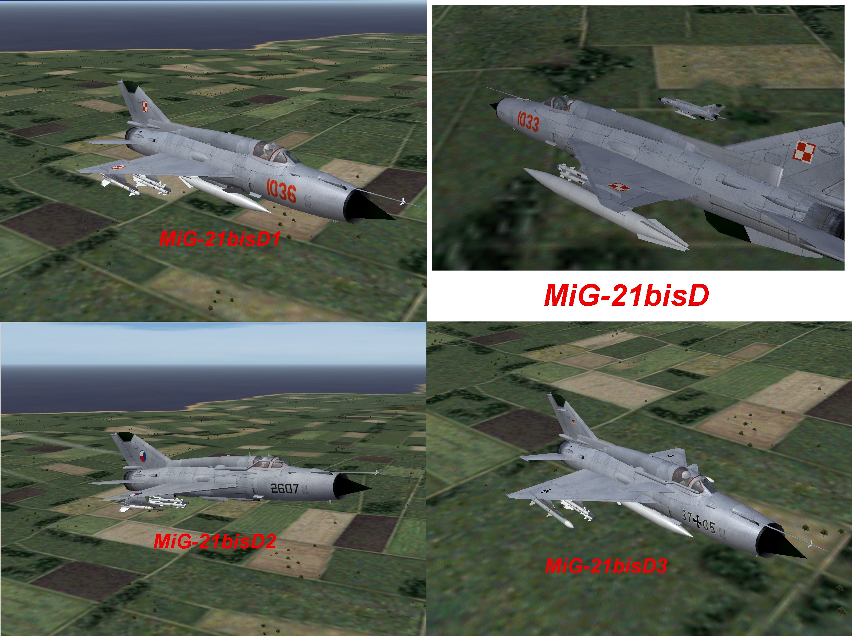 MiG-21bisD pack