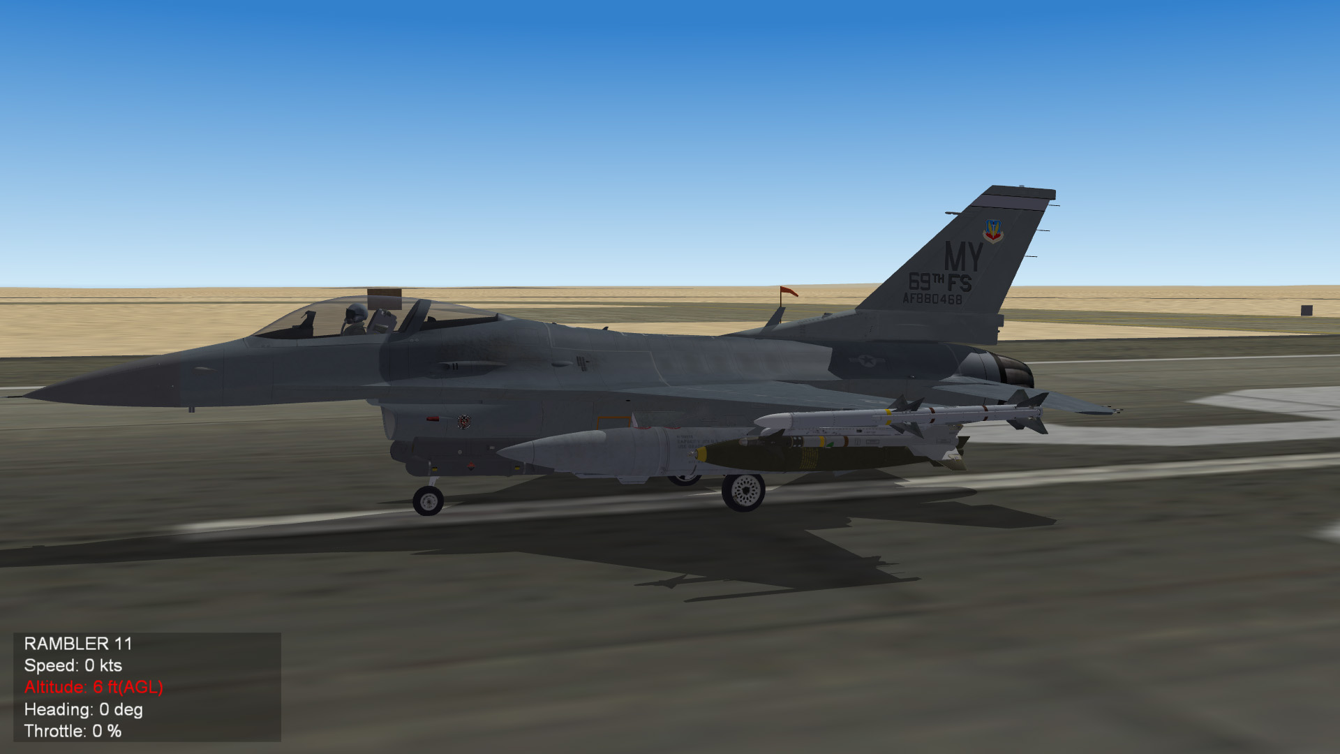 69th TFS F-16C Block 40