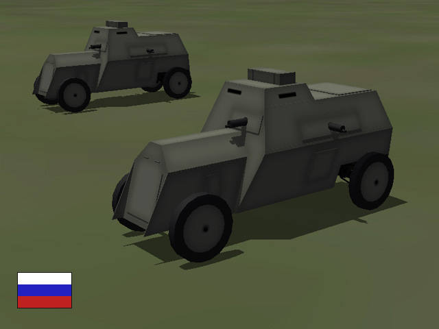 Two Armored Cars for the Eastern Front