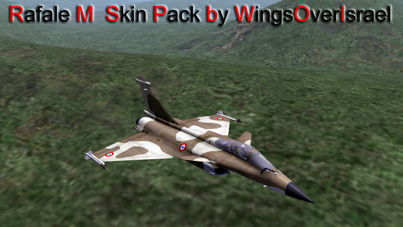 SF2 Rafale M Skin Pack