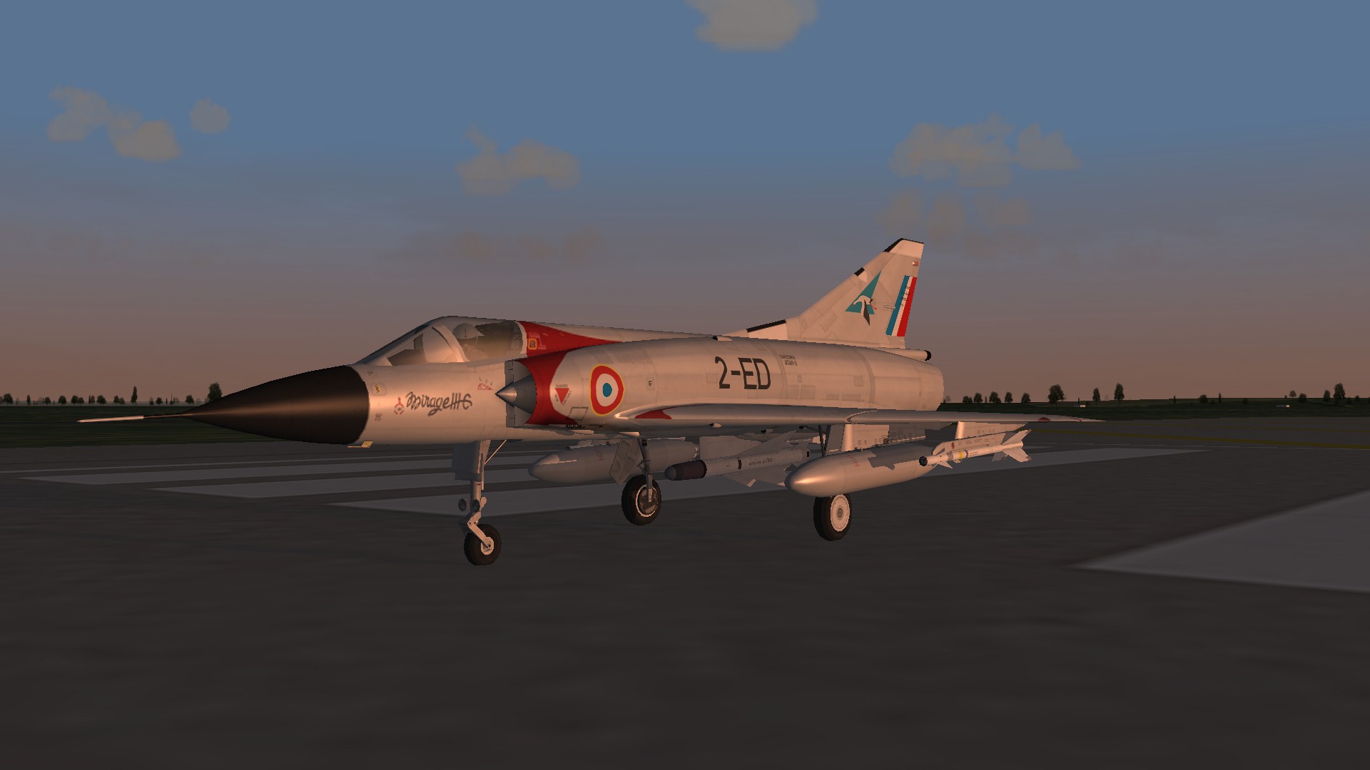 Red Thunder Armée de L'Air EC 1/2 Cigognes Mirage IIIC