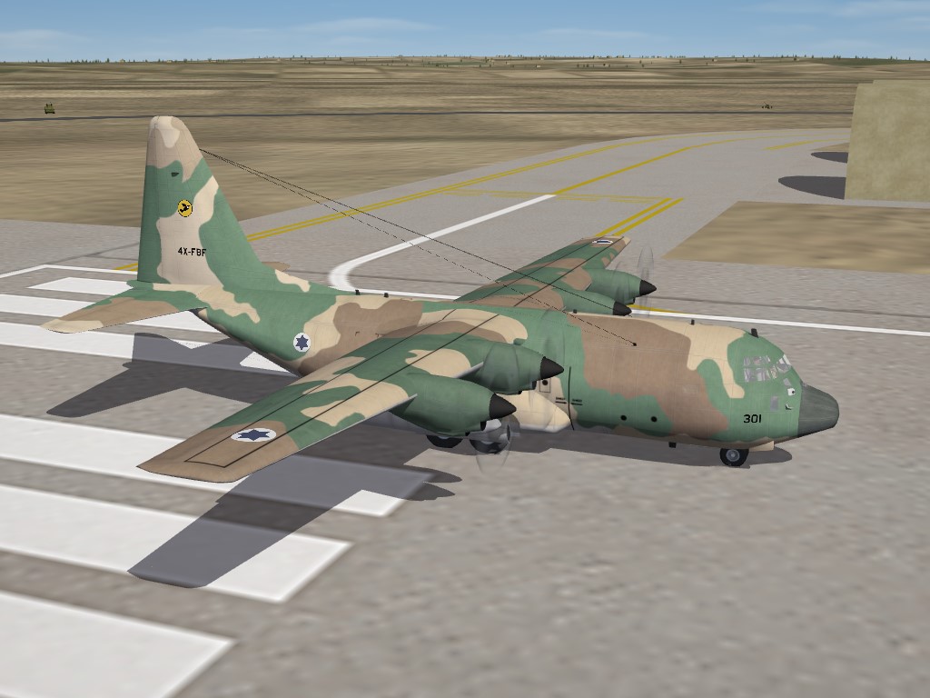 SF2 IDF C-130E Qarnaf Pak