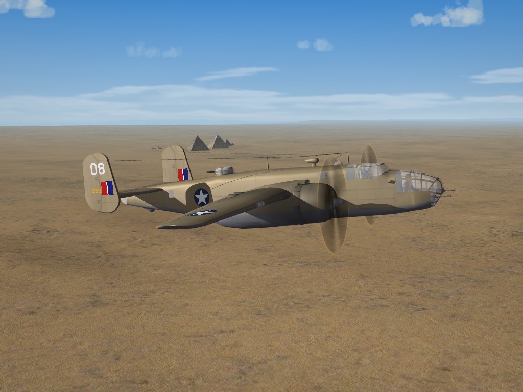 SF2 WW2 MTO B-25C/D Mitchell Skin Pak (v2k)