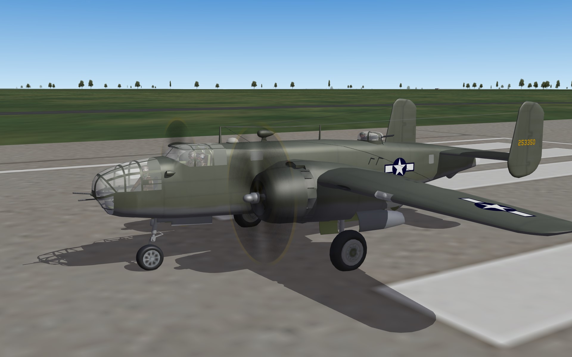SF2 WW2 PTO B-25C/D Mitchell Pak