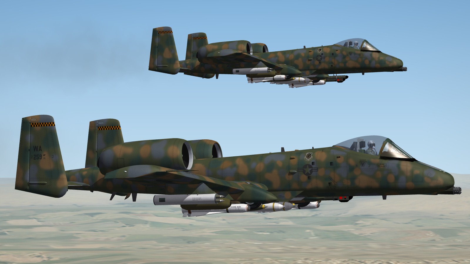 A-10A and C Photoshop Templates By Sundowner & Spectre8750