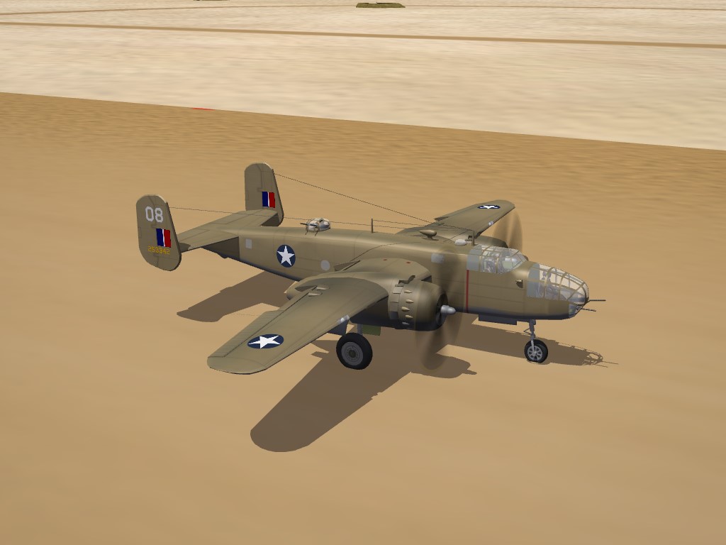 SF2 WW2 MTO B-25C/D Mitchell Bomber Pak
