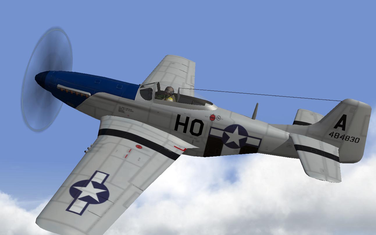 SF1 P-51D ETO Aircraft and Skins