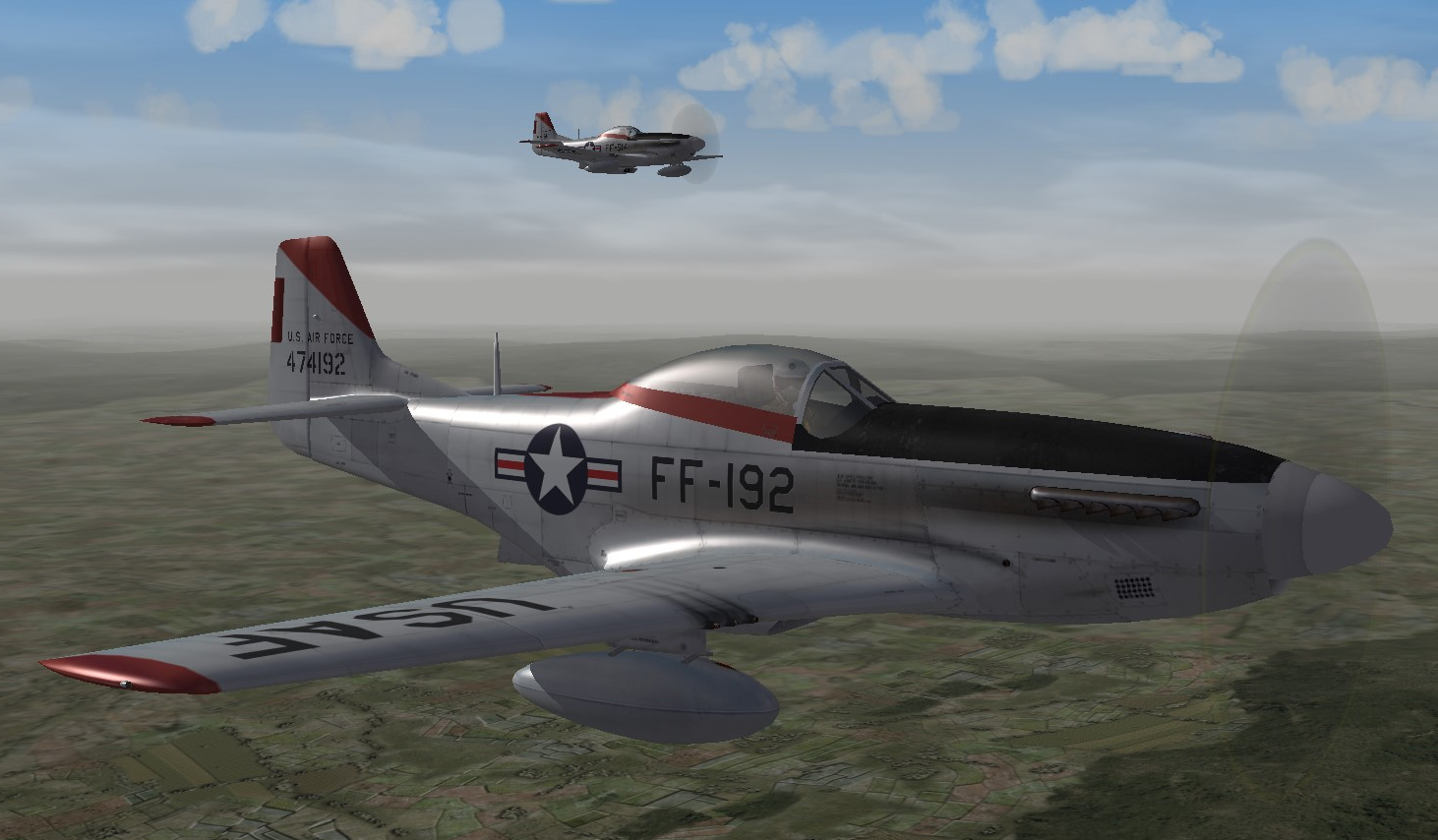 USAF 67th FBS F-51D Korean War(Apr 1951)