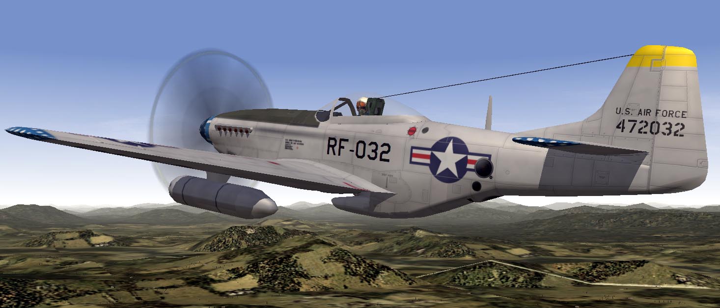 Korean War RF-51D Photo-Recon