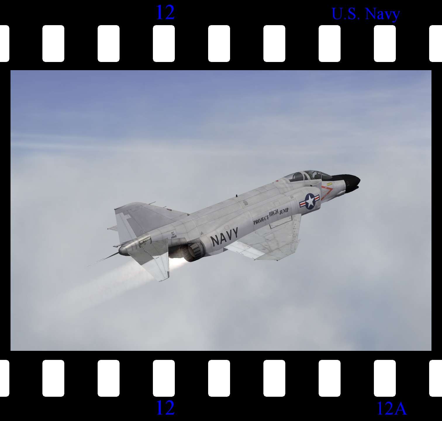 McDonnell Douglas F4H-1 'Project High Jump'