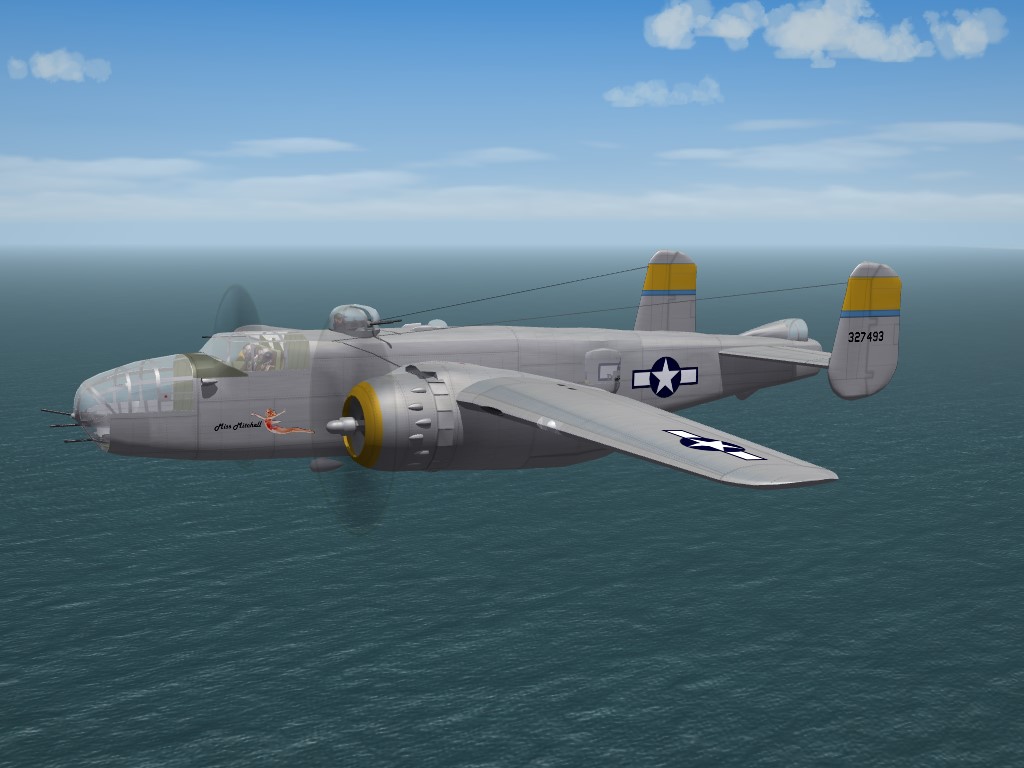 SF2 WW2 MTO B-25J Mitchell Bomber Pak