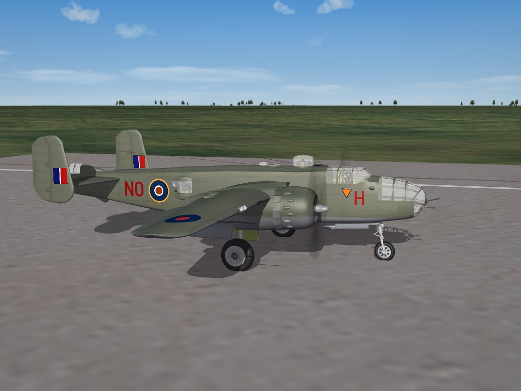 SF2 WW2 ETO Mitchell Mk.III (B-25J) Bomber Pak