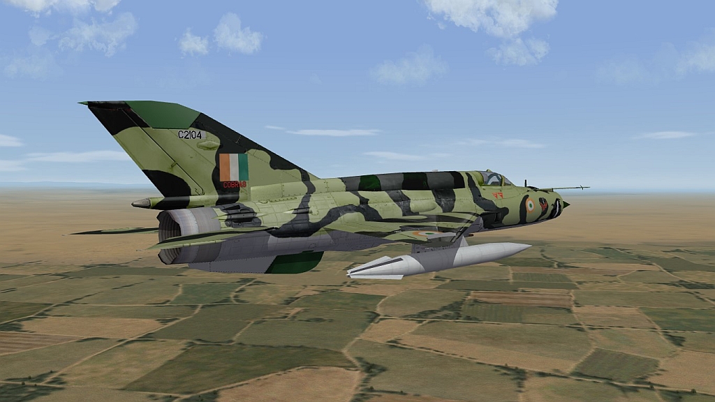 No.3 Sqdn "Cobras" IAF MiG-21bis Type 75 skin pack