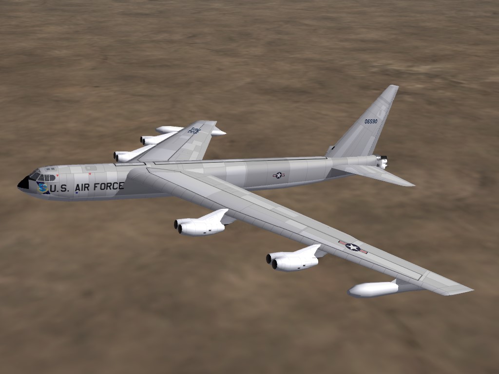 3W B-52D NM/White Skin Decal Update