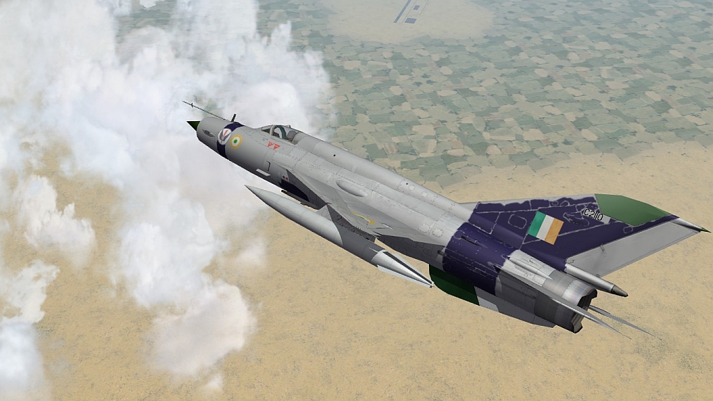 No.45 Sqdn "Flying Daggers" IAF MiG-21bis Type 75 skin