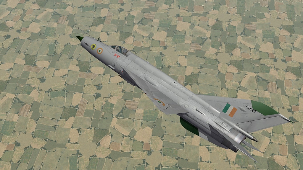 No.24 Sqdn "Hawks" IAF MiG-21bis Type 75 skin pack
