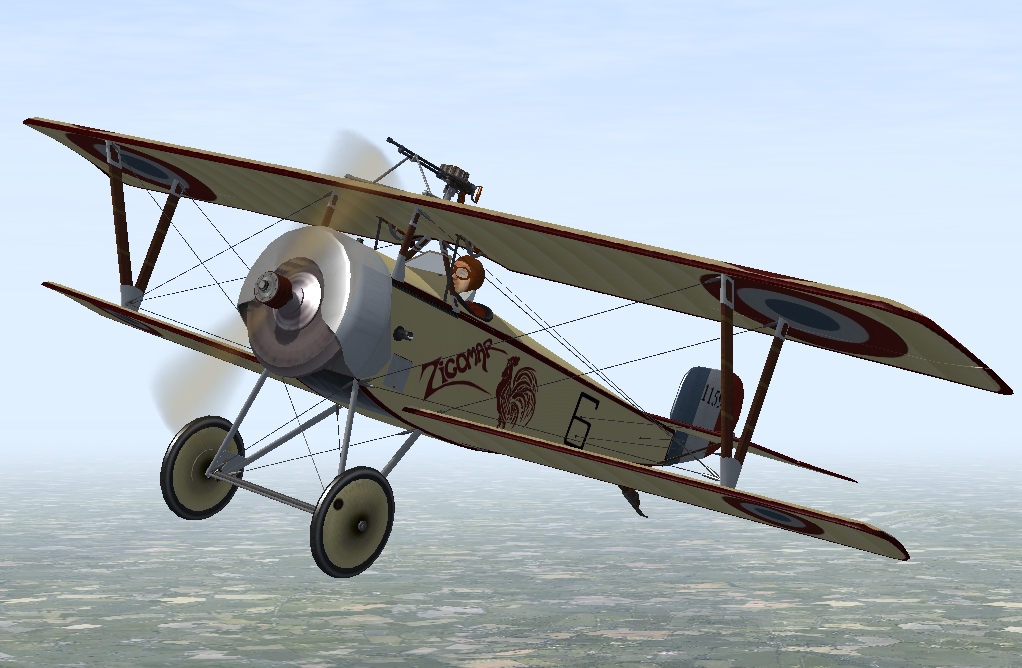 Paul Tarascon Escadrille 62 Nieuport 11