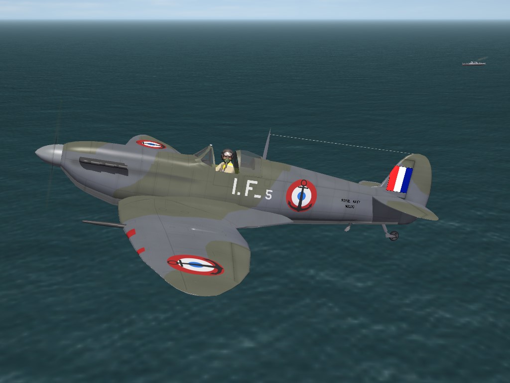 SF2 Post-War French Navy Seafire Mk.IIIC