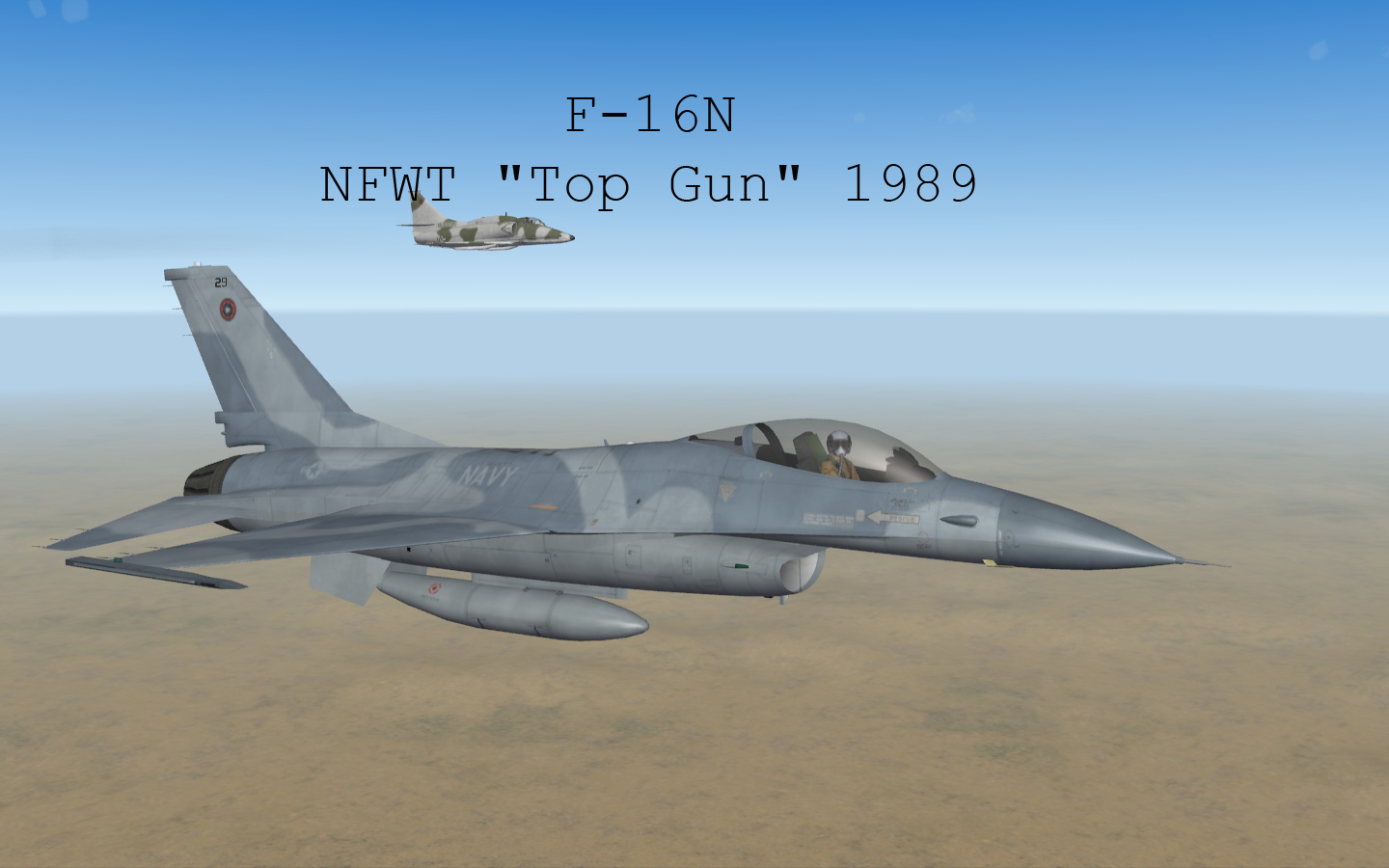 F-16N NFWS "Top Gun" 1989.