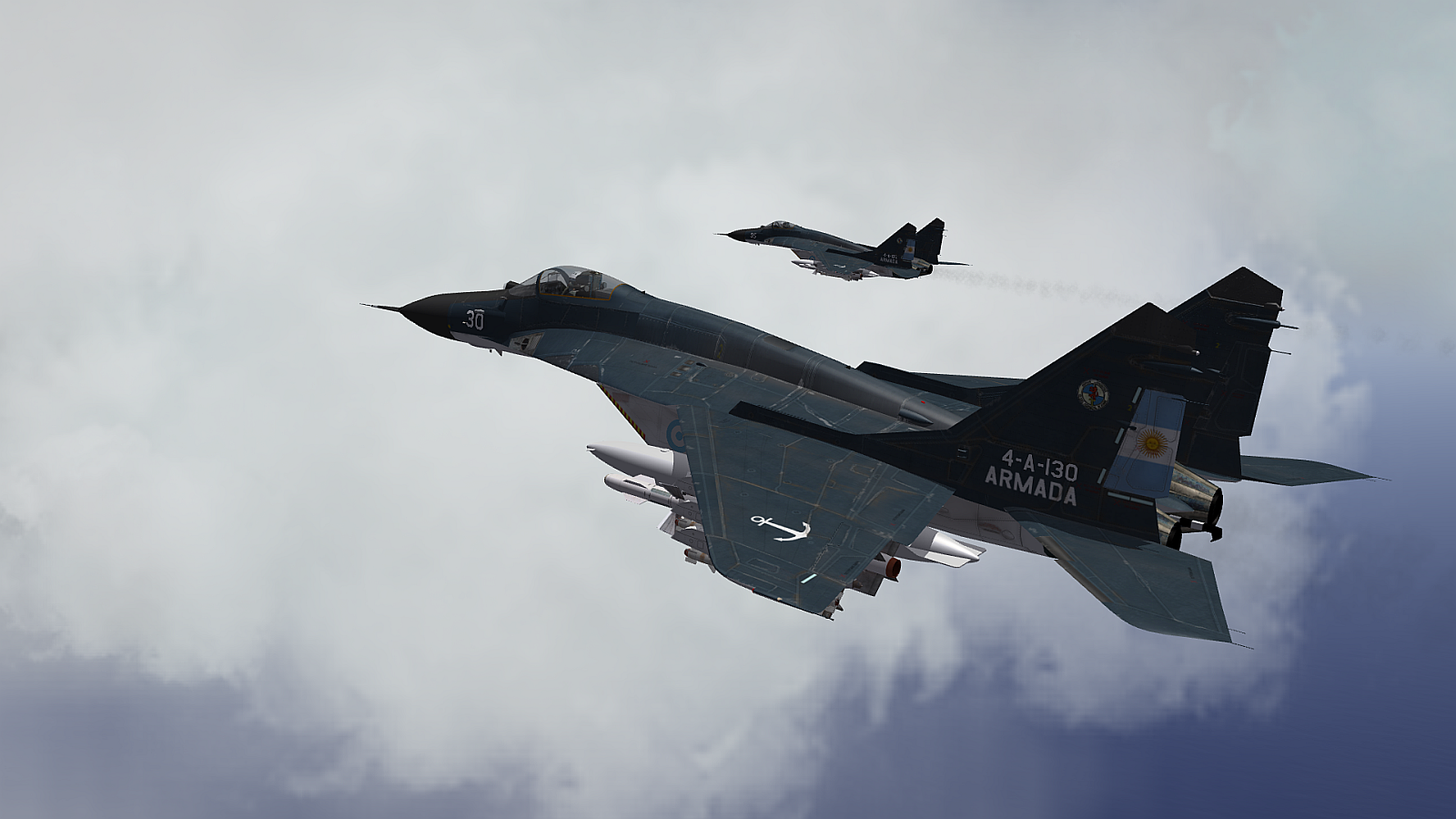 [Fictional] MiG-29KR Argentine Fulcrum for SF 2